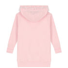 Girls Pink Mouse Hooded Dress, 1, hi-res
